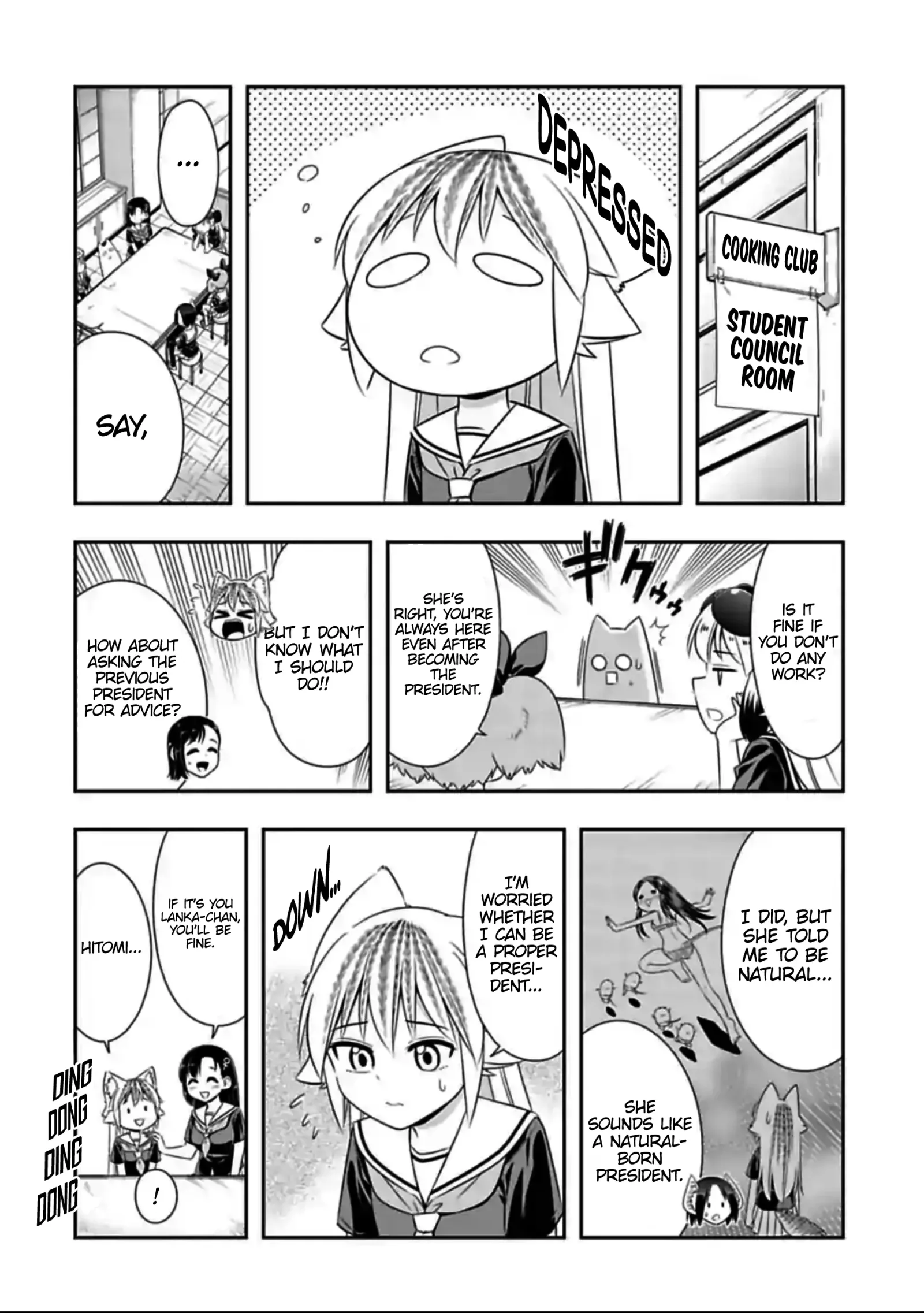 Murenase! Shiiton Gakuen Chapter 128 page 4