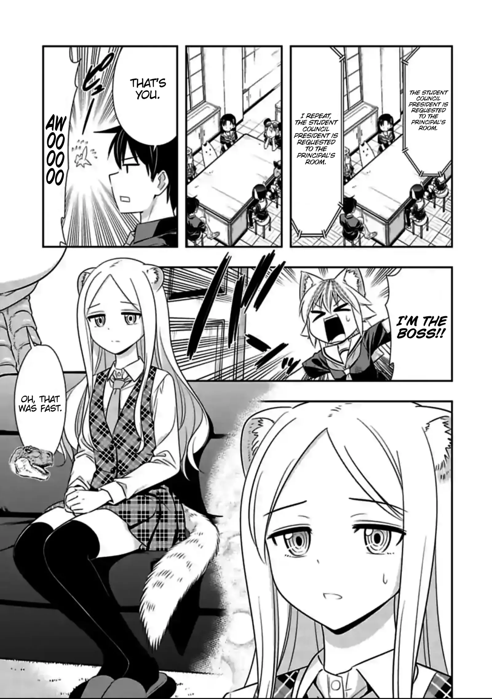 Murenase! Shiiton Gakuen Chapter 128 page 5