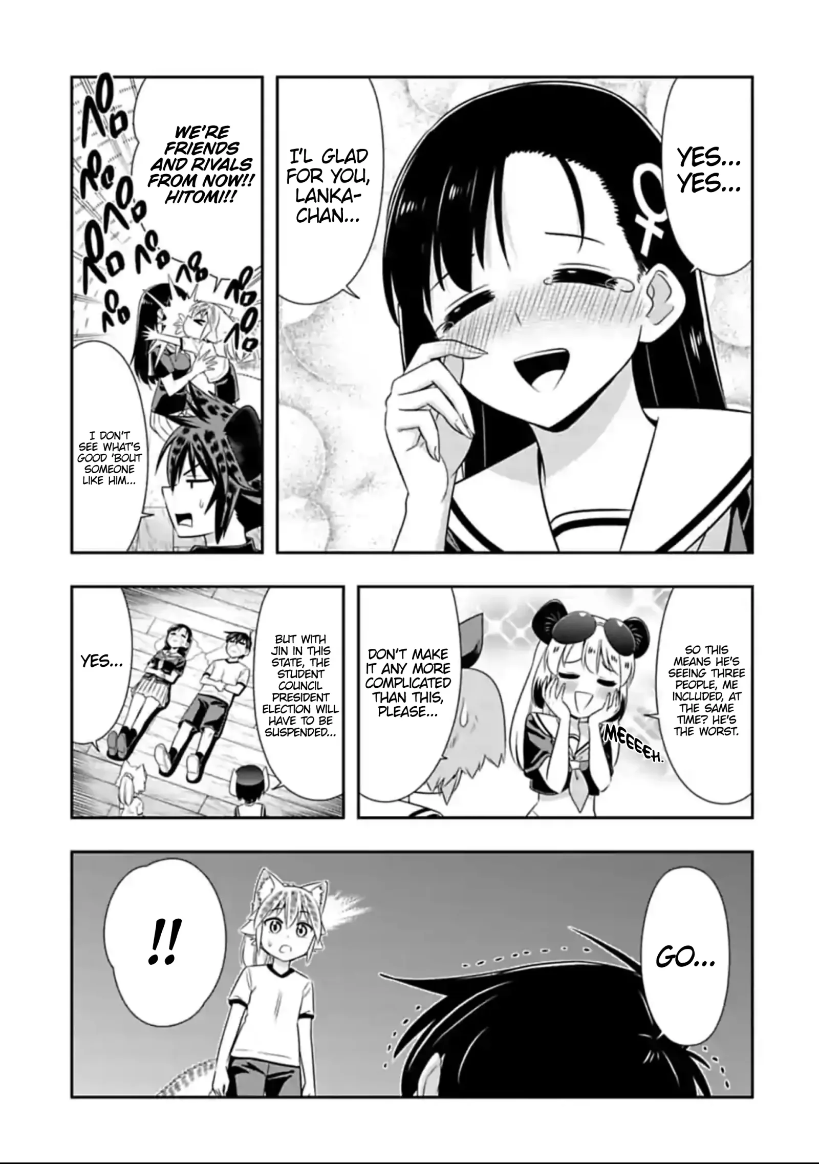 Murenase! Shiiton Gakuen Chapter 127 page 7