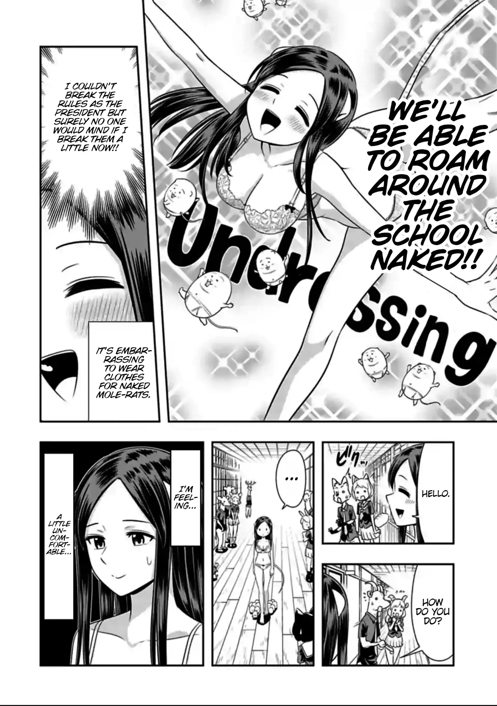 Murenase! Shiiton Gakuen Chapter 129.5 page 2