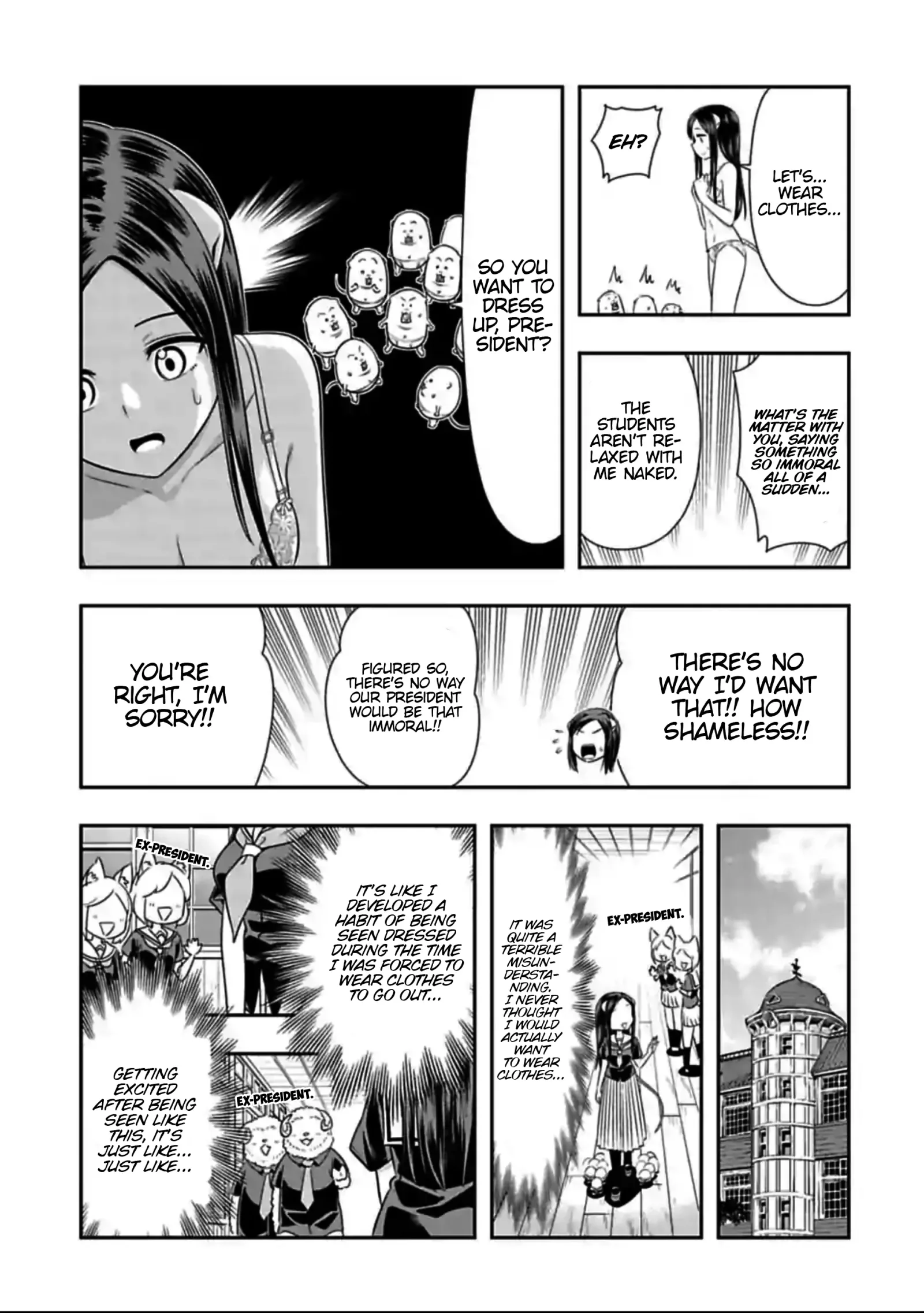 Murenase! Shiiton Gakuen Chapter 129.5 page 3