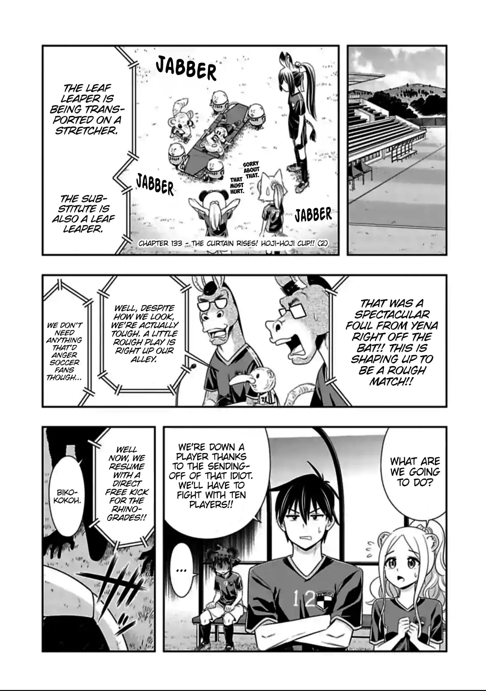 Murenase! Shiiton Gakuen Chapter 133 page 1
