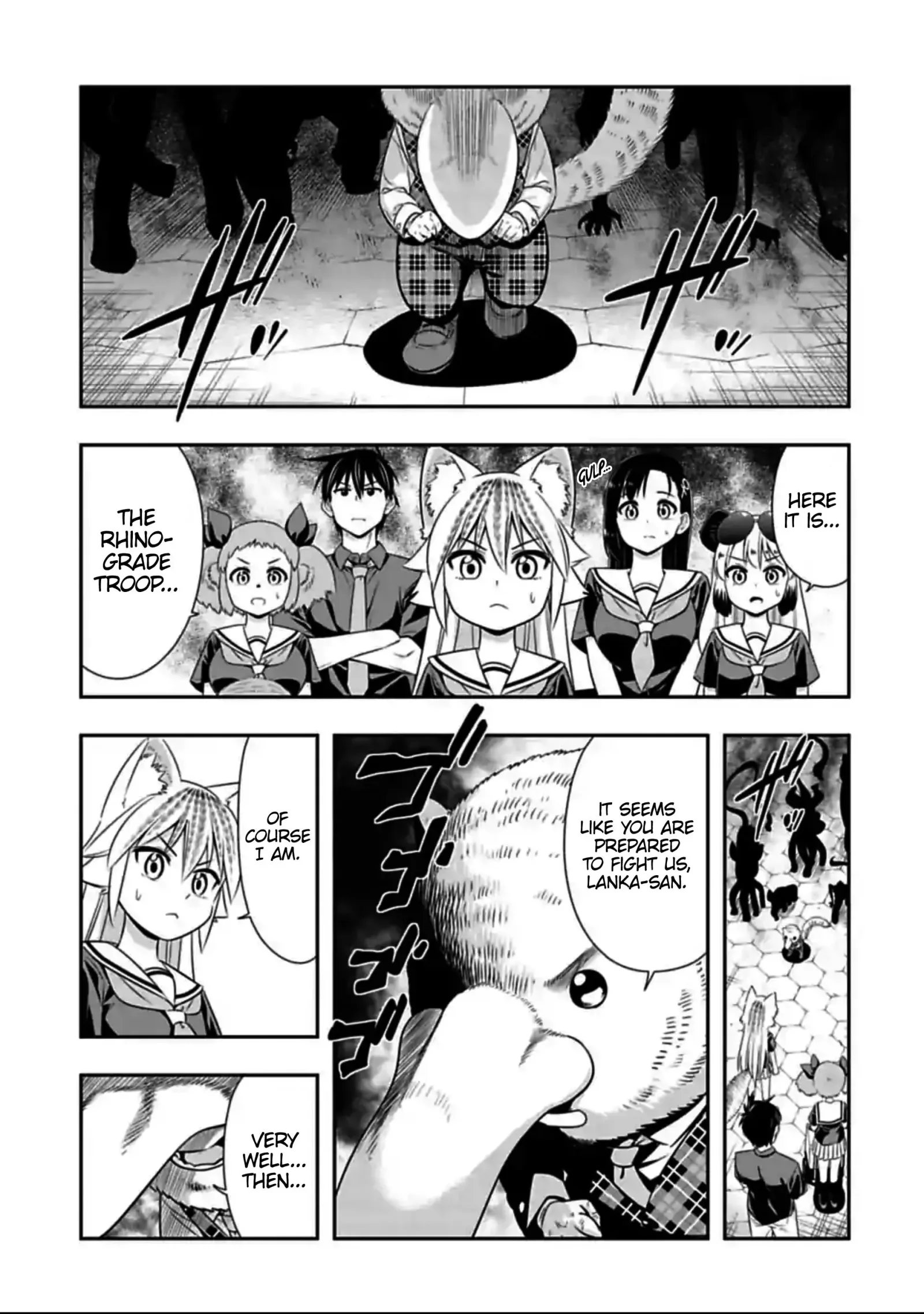 Murenase! Shiiton Gakuen Chapter 132 page 1