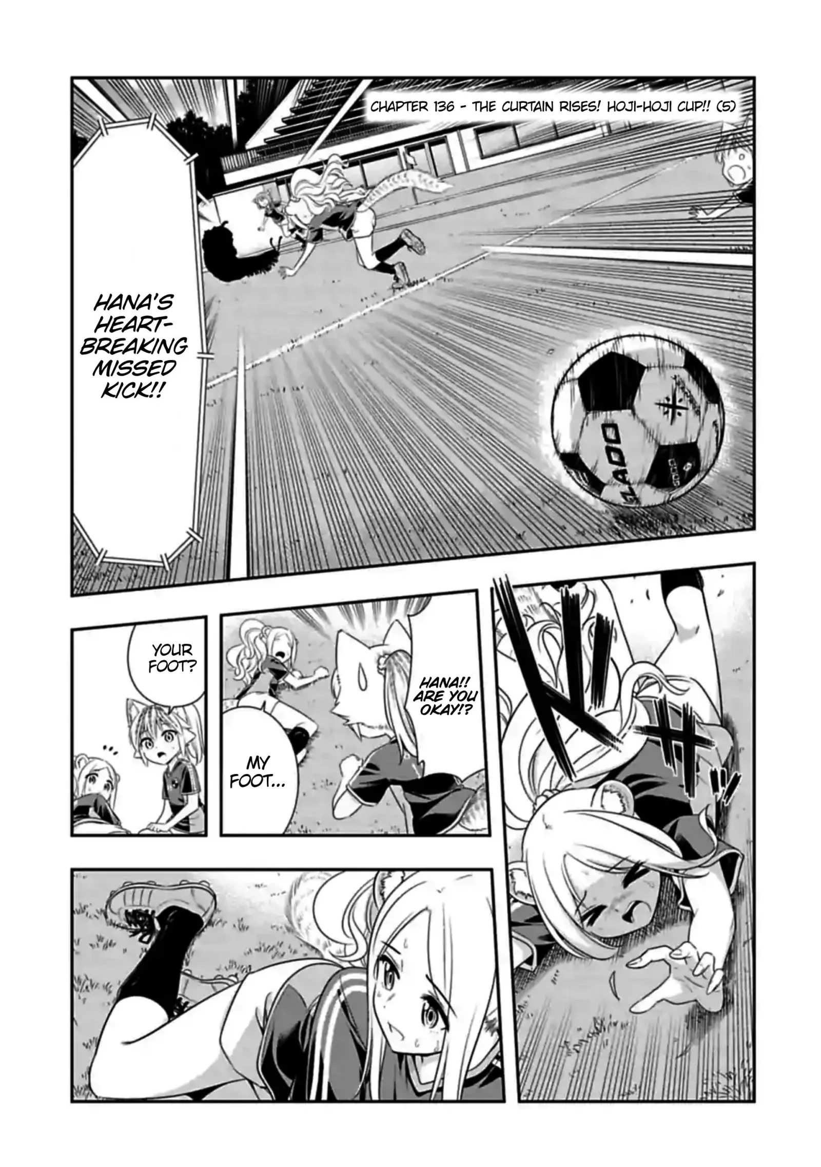 Murenase! Shiiton Gakuen Chapter 136 page 1