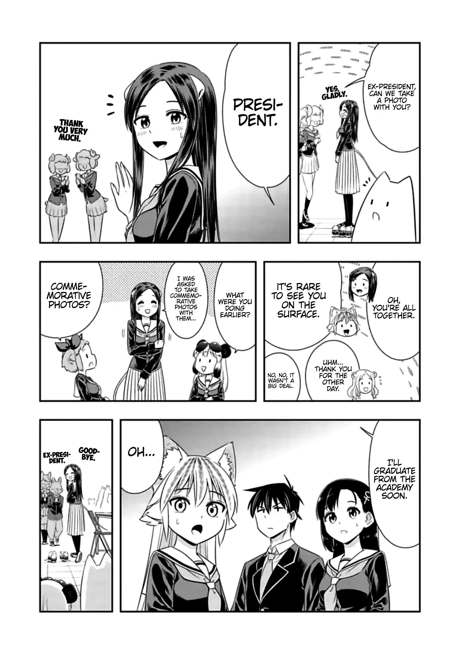Murenase! Shiiton Gakuen Chapter 140 page 3