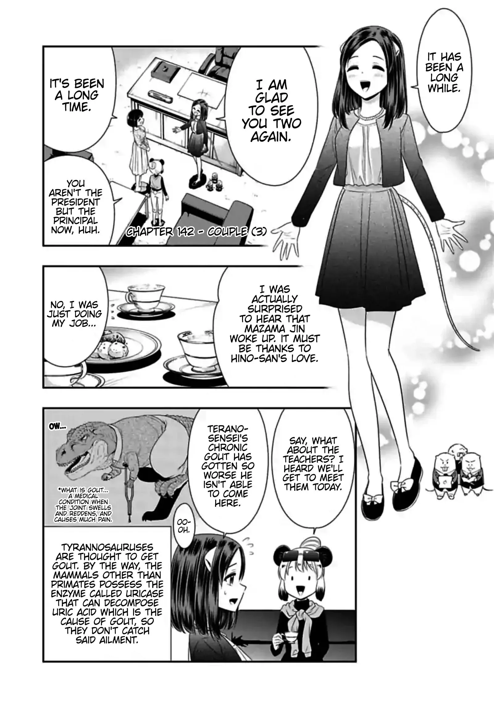 Murenase! Shiiton Gakuen Chapter 142 page 1