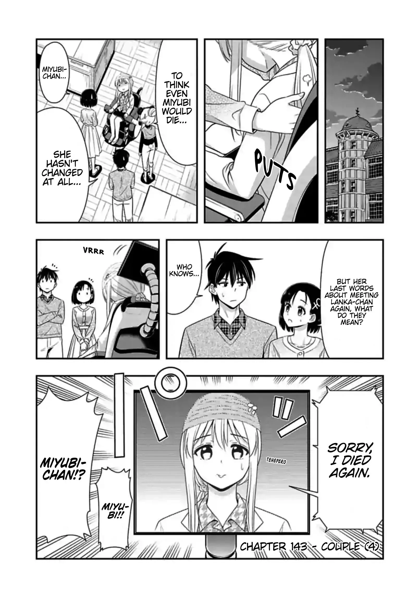 Murenase! Shiiton Gakuen Chapter 143 page 1