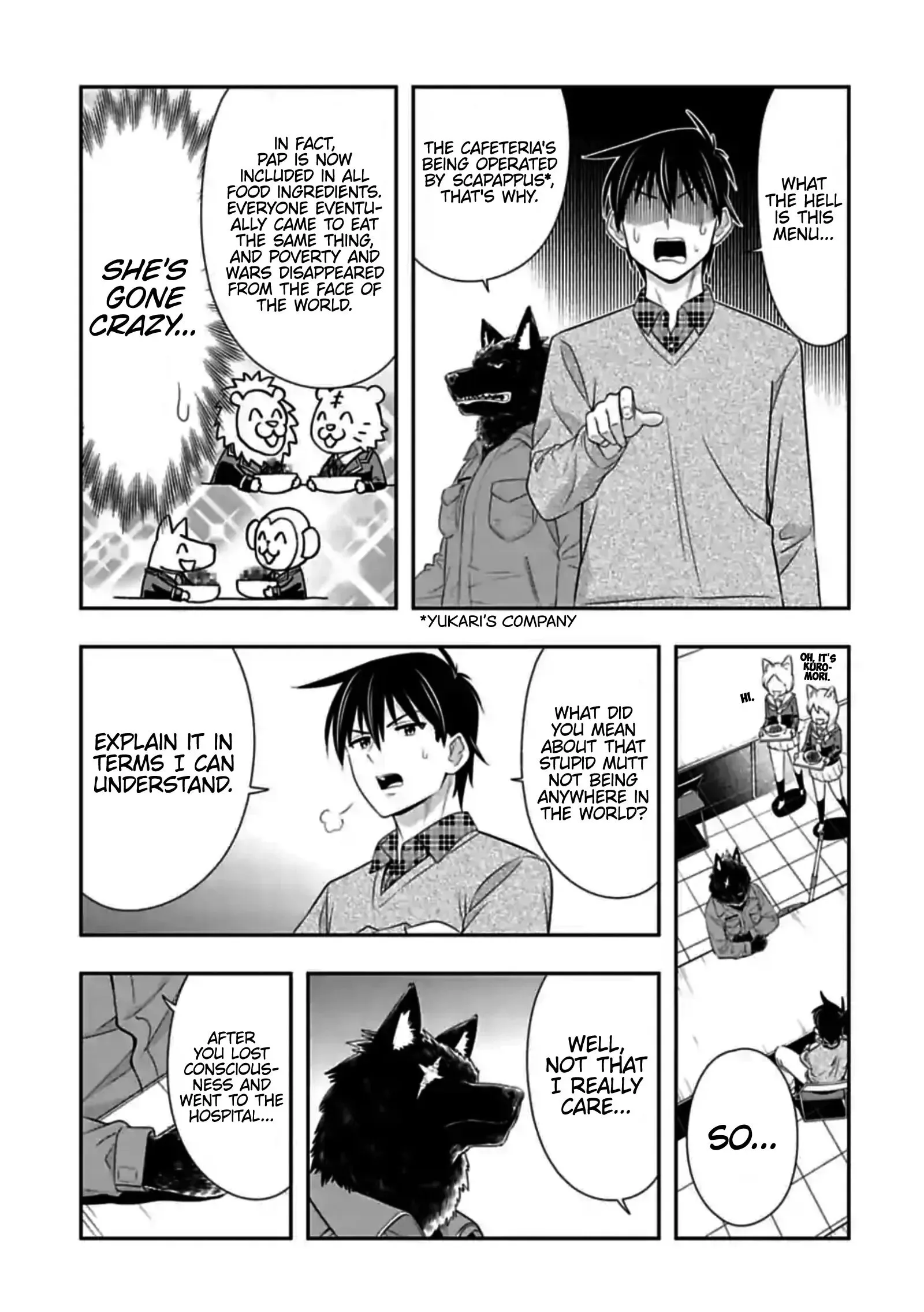 Murenase! Shiiton Gakuen Chapter 142 page 3