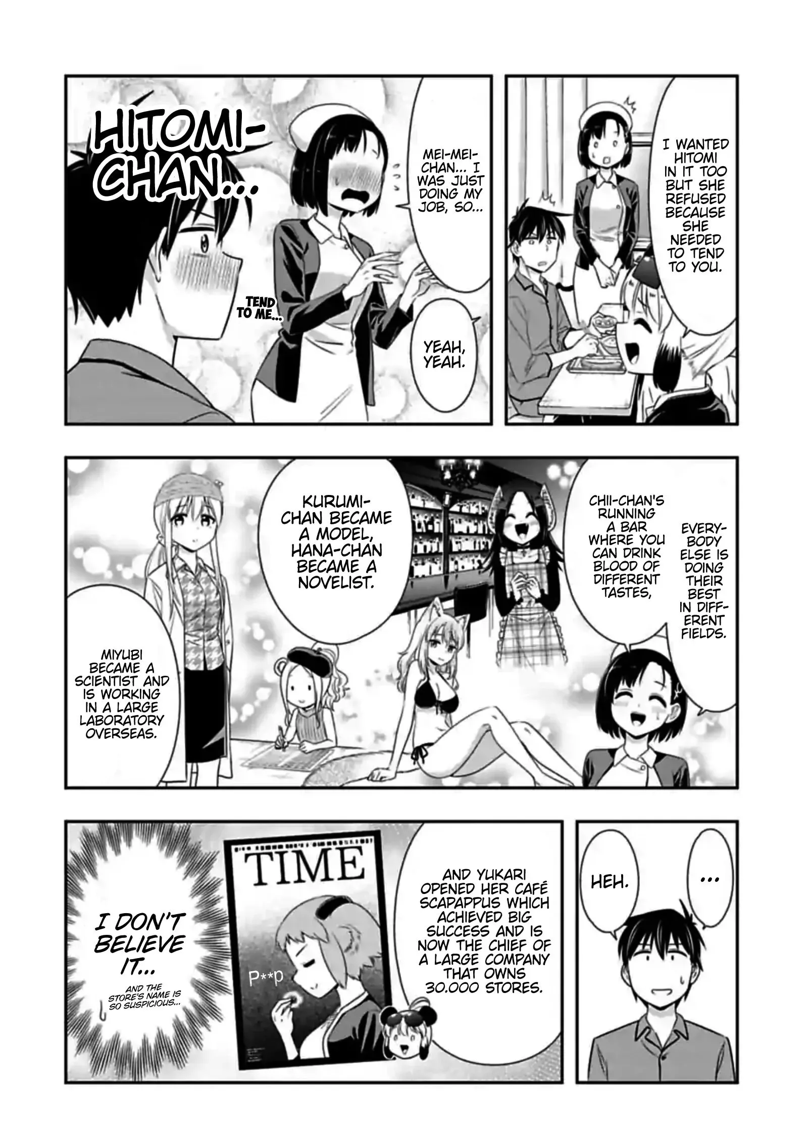 Murenase! Shiiton Gakuen Chapter 141 page 4