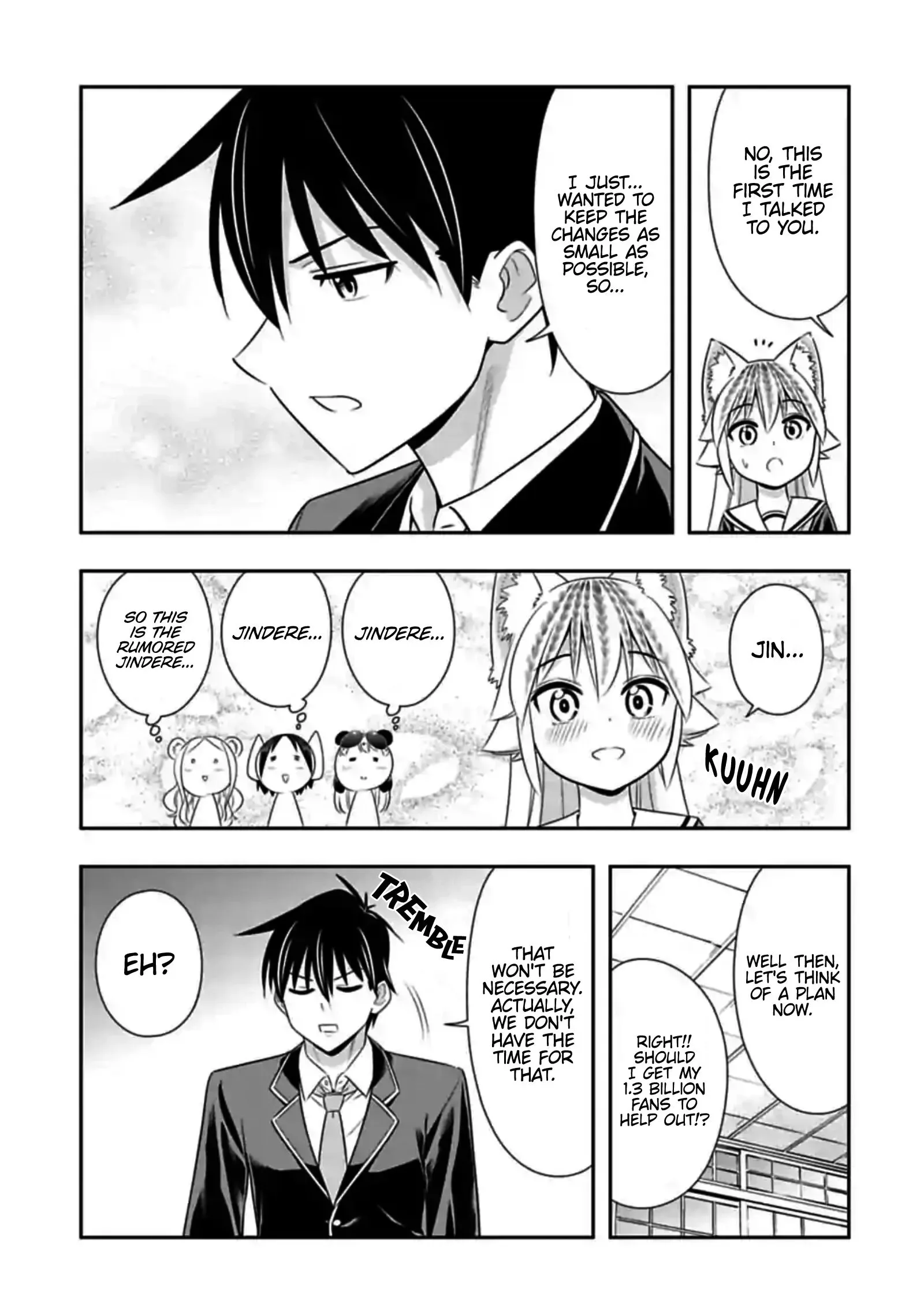 Murenase! Shiiton Gakuen Chapter 147 page 3