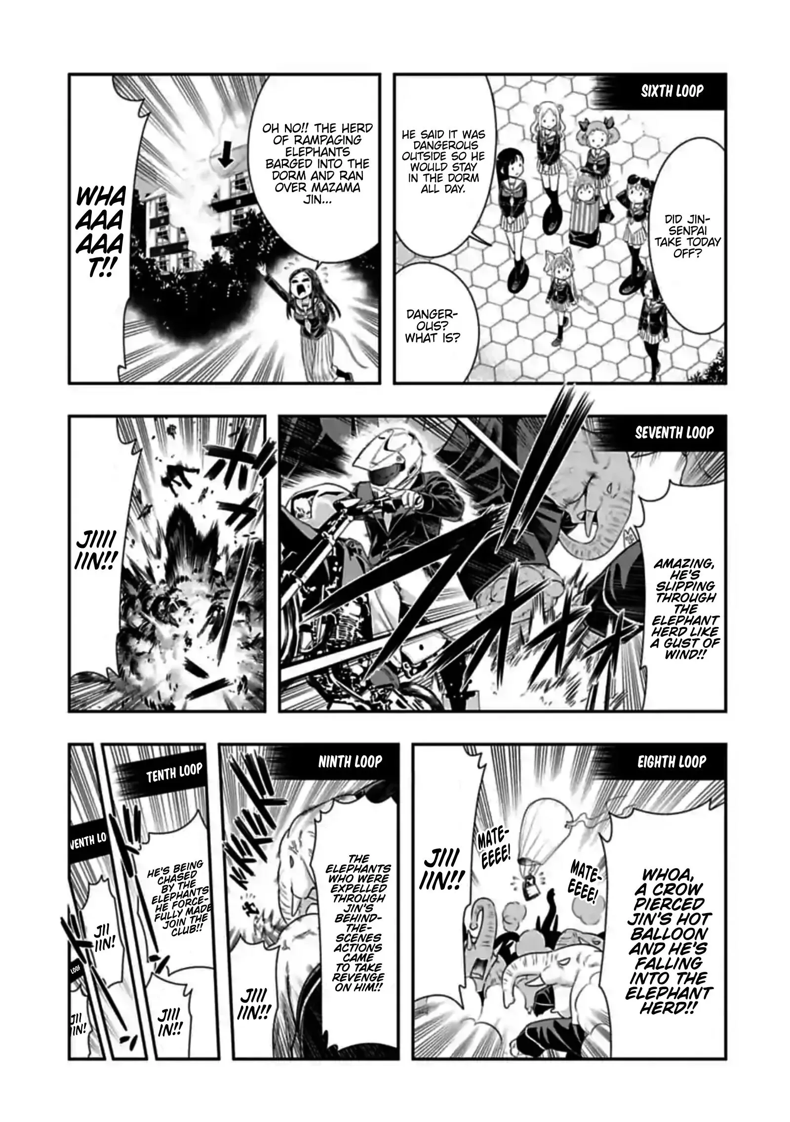 Murenase! Shiiton Gakuen Chapter 146 page 3
