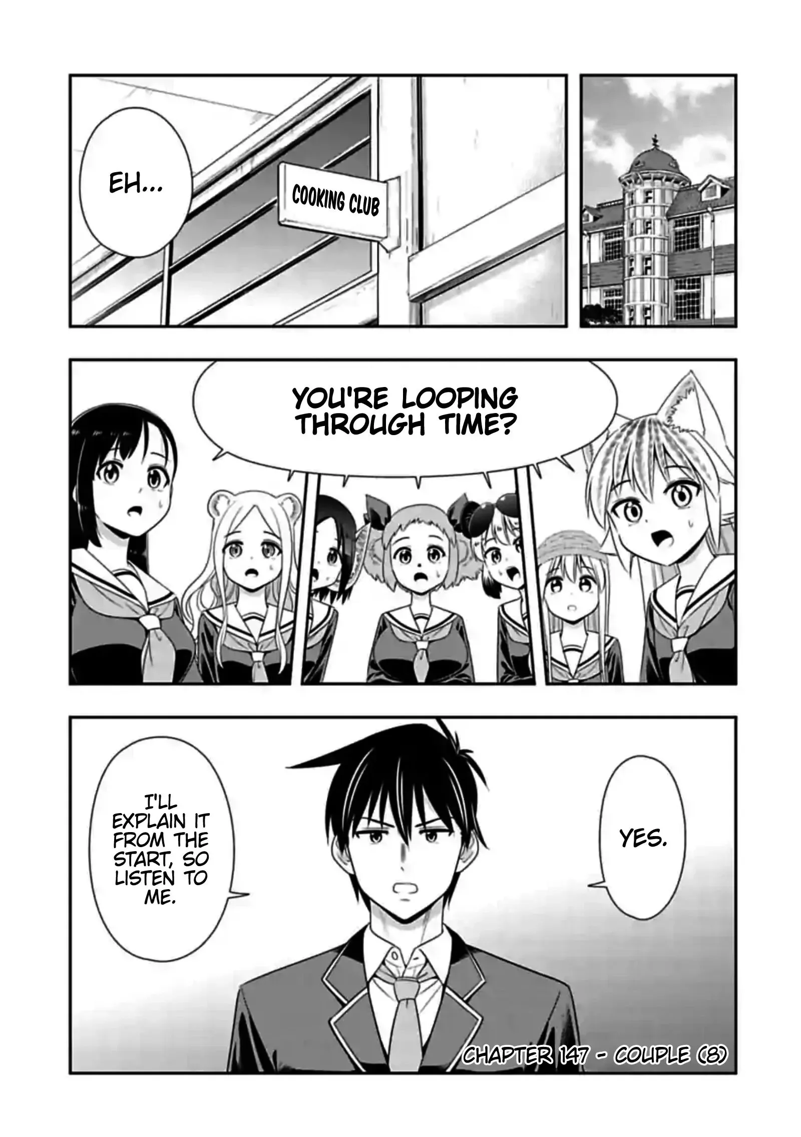 Murenase! Shiiton Gakuen Chapter 147 page 1