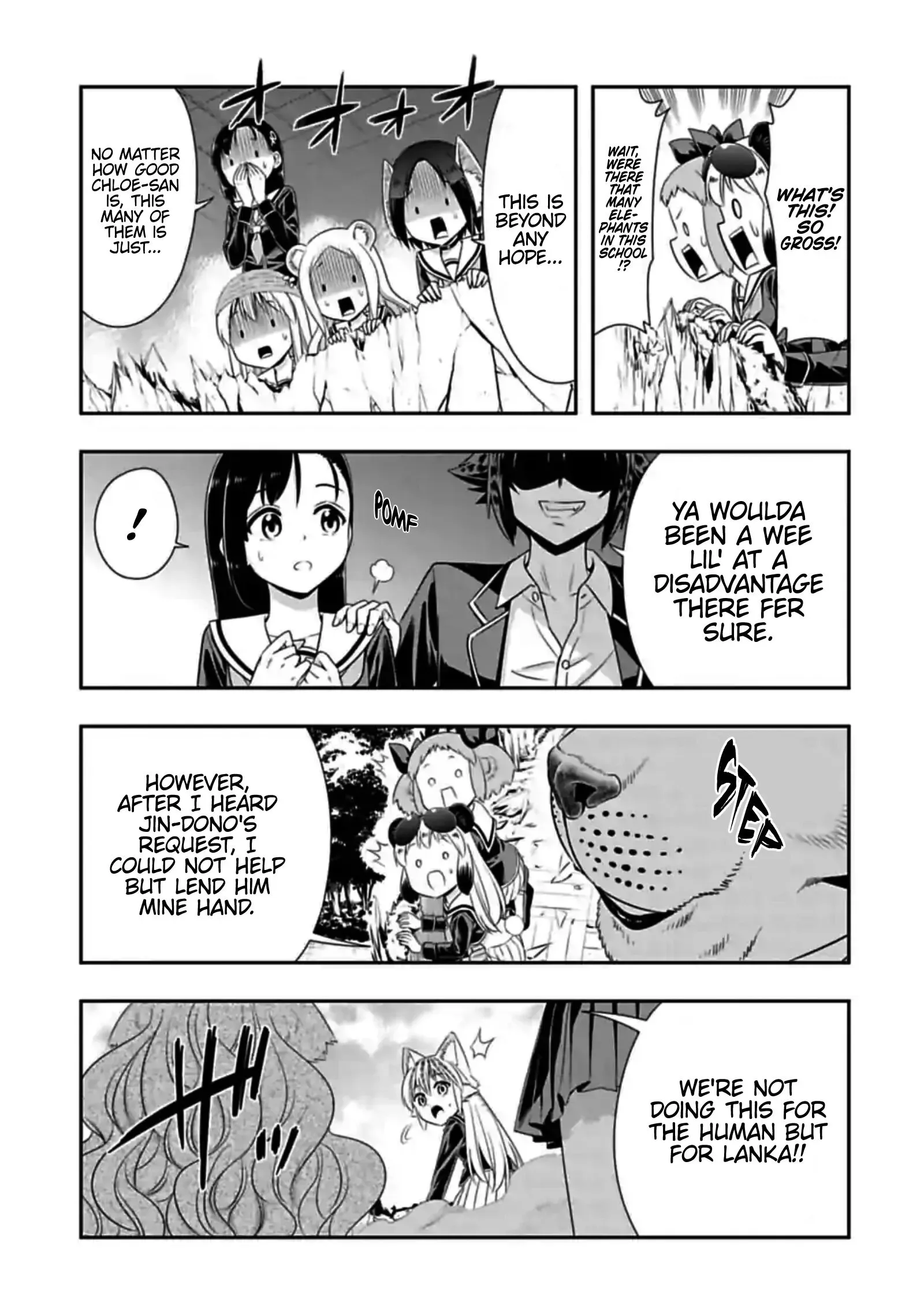 Murenase! Shiiton Gakuen Chapter 147 page 10