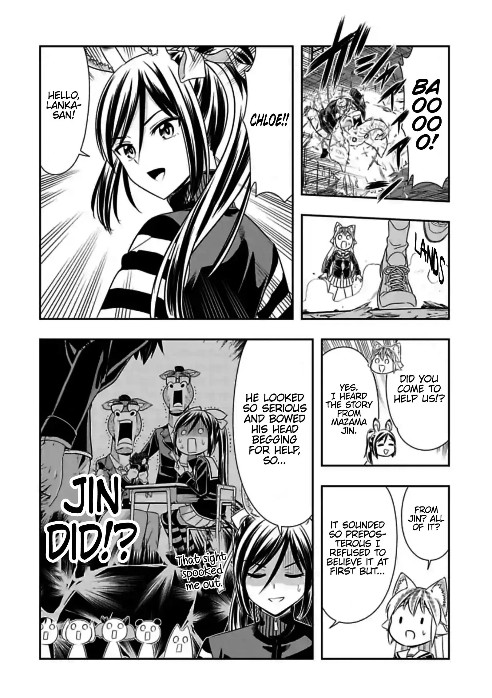 Murenase! Shiiton Gakuen Chapter 147 page 7