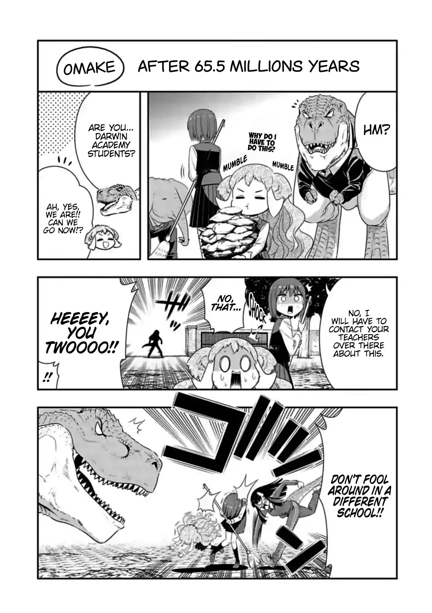 Murenase! Shiiton Gakuen Chapter 149.5 page 1