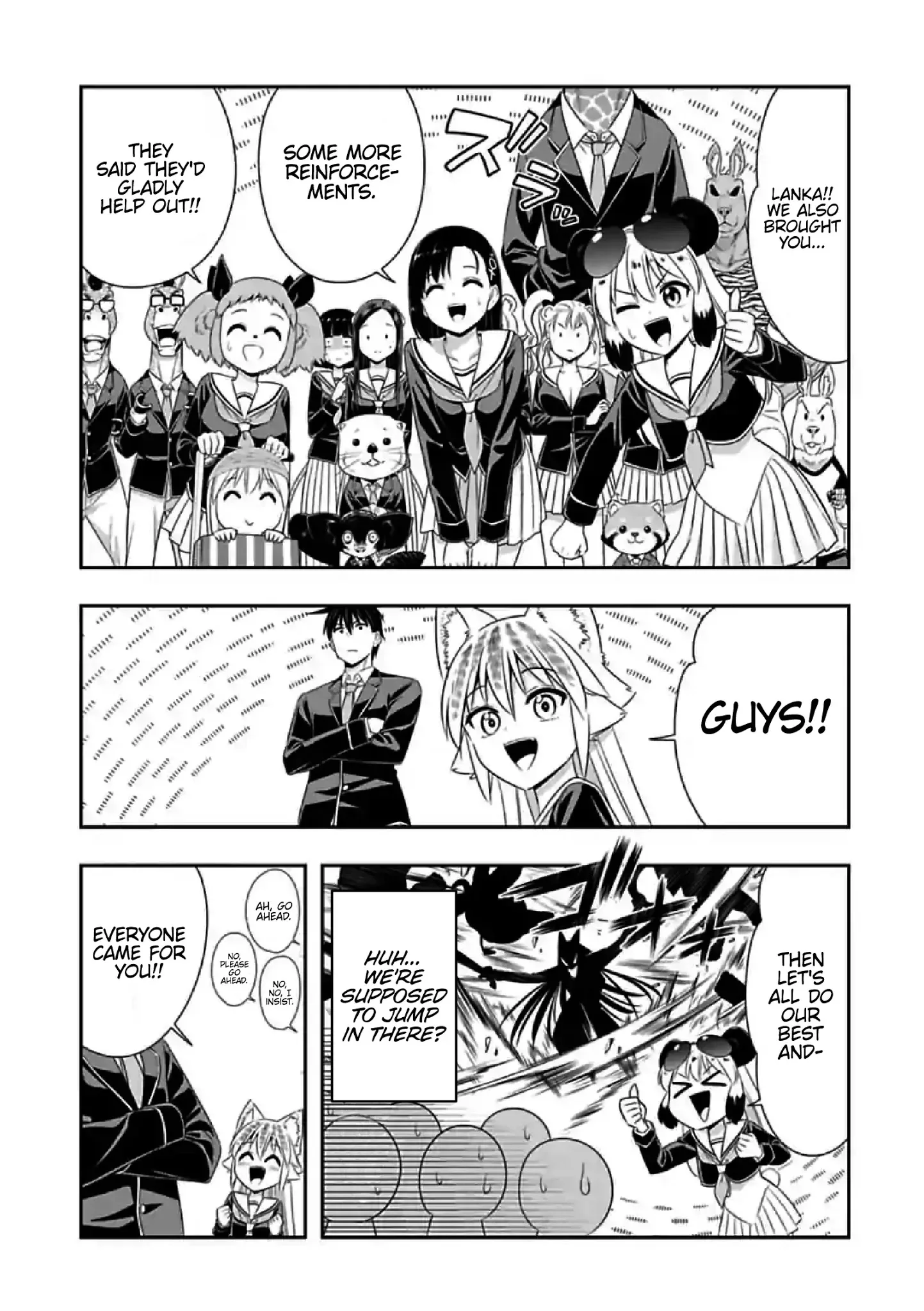 Murenase! Shiiton Gakuen Chapter 148 page 7