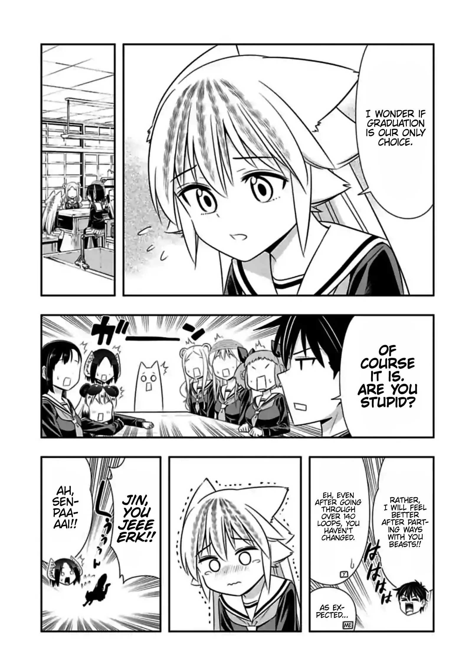 Murenase! Shiiton Gakuen Chapter 150 page 3
