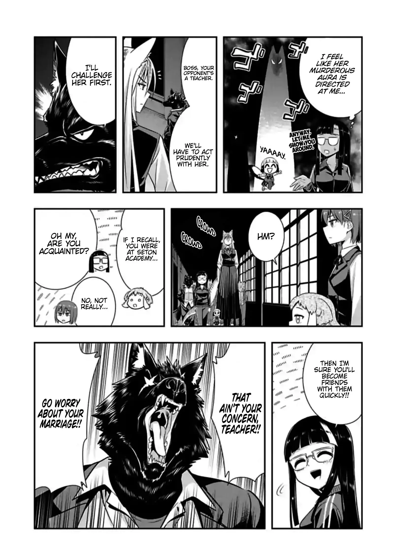 Murenase! Shiiton Gakuen Chapter 152 page 3