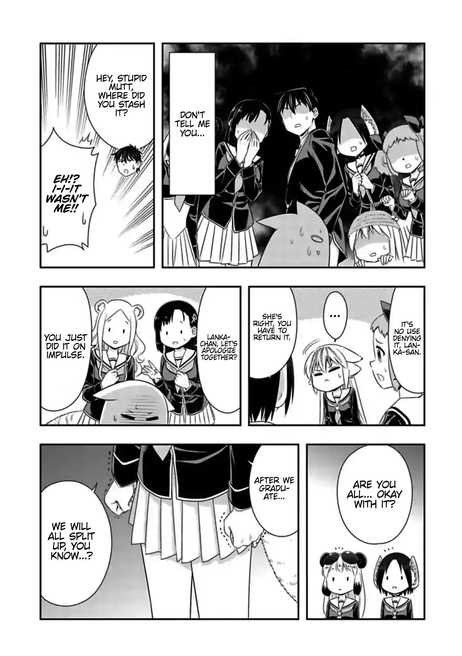 Murenase! Shiiton Gakuen Chapter 151 page 4