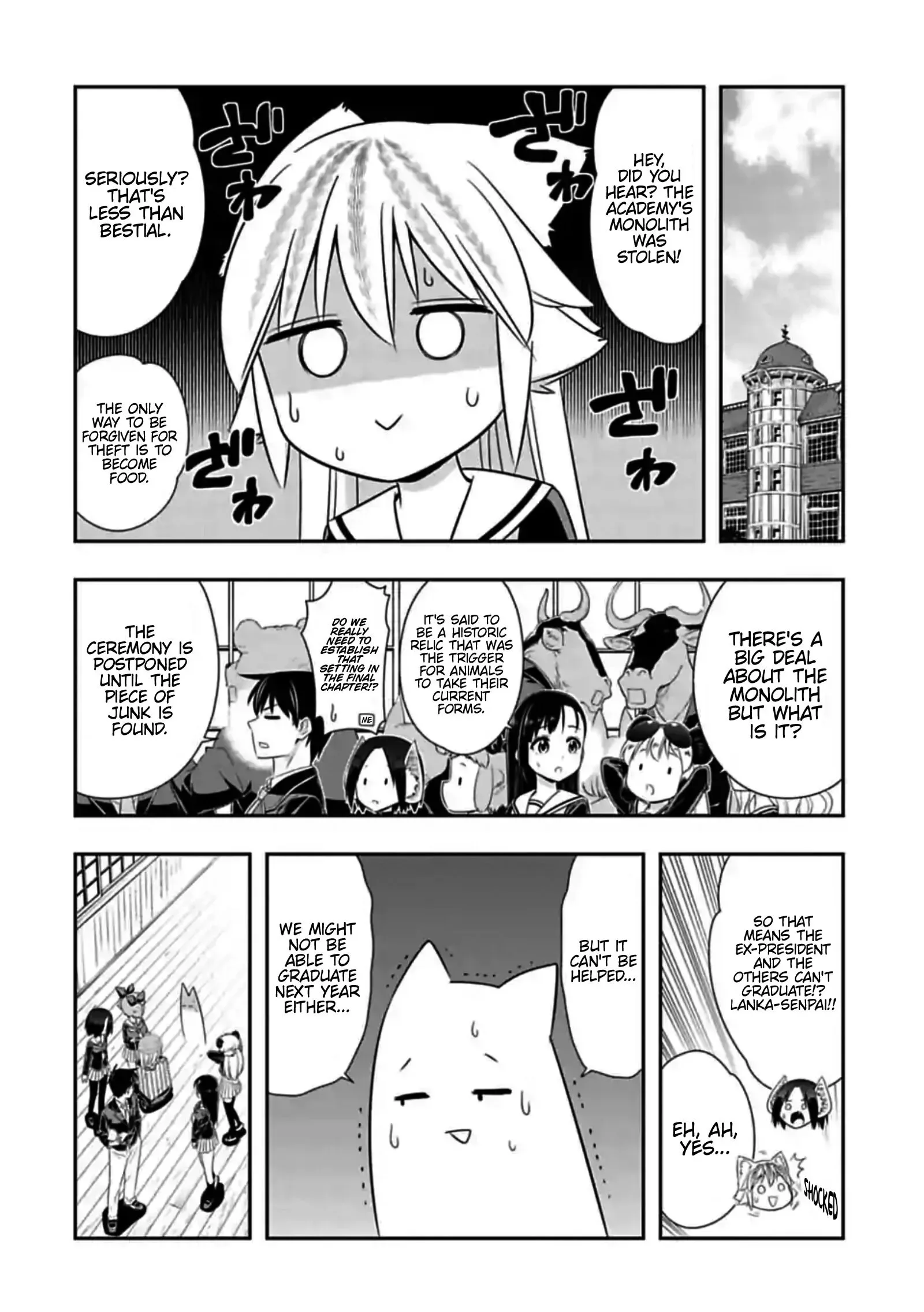 Murenase! Shiiton Gakuen Chapter 151 page 3