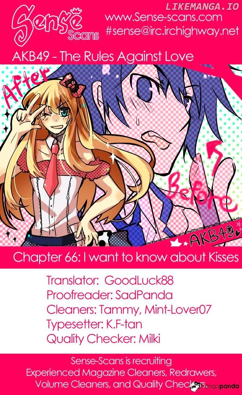 AKB49 - Renai Kinshi Jourei Chapter 66 page 20