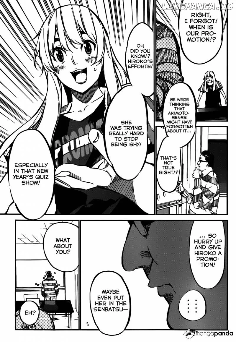 AKB49 - Renai Kinshi Jourei Chapter 100 page 6