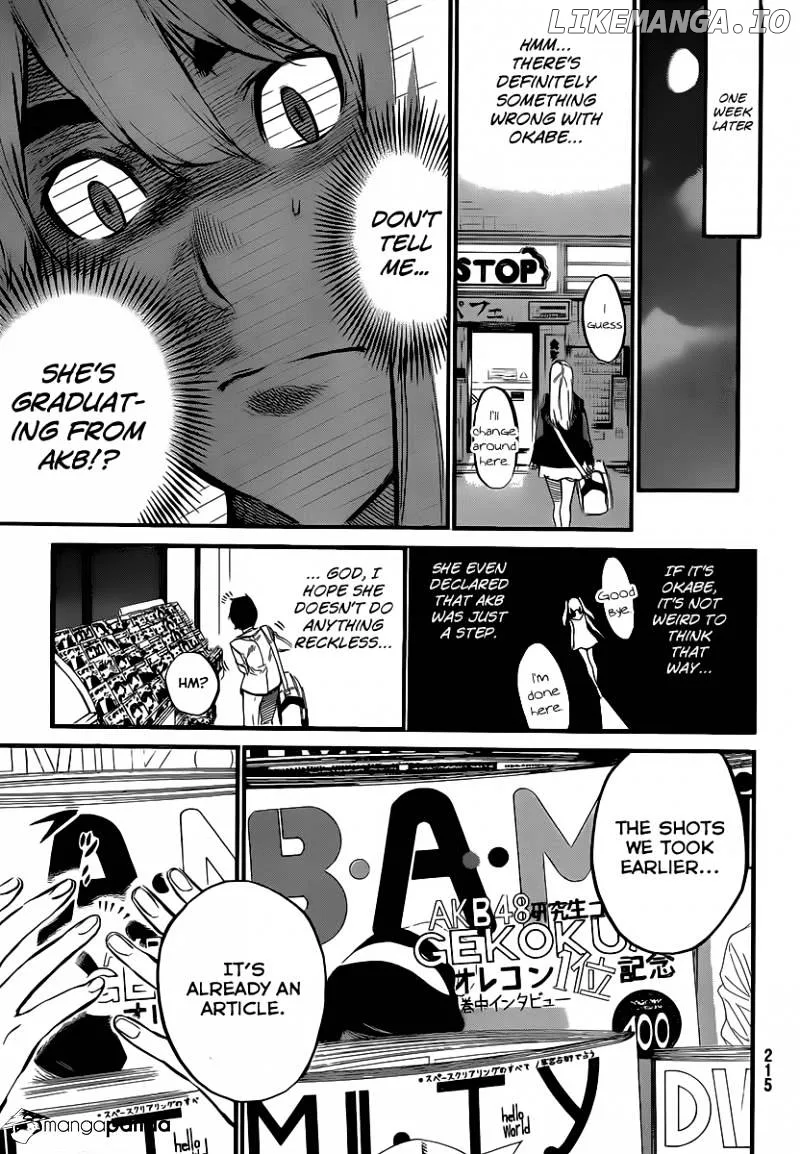 AKB49 - Renai Kinshi Jourei Chapter 98 page 7