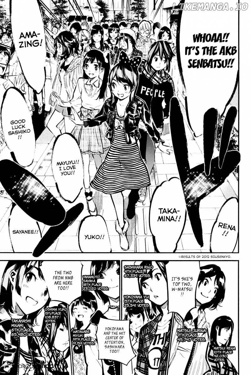 AKB49 - Renai Kinshi Jourei Chapter 180 page 13