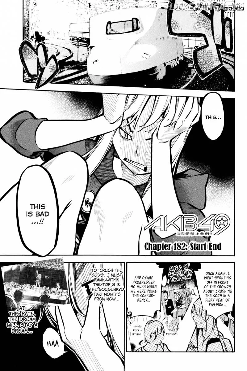 AKB49 - Renai Kinshi Jourei Chapter 182 page 2