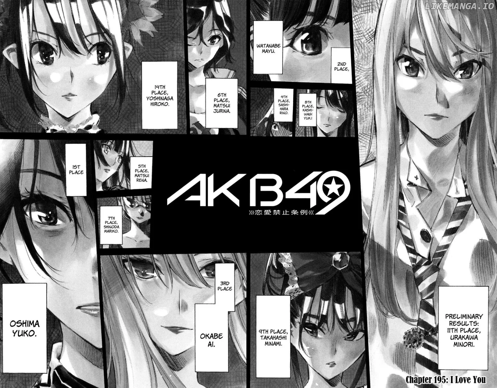 AKB49 - Renai Kinshi Jourei Chapter 195 page 3
