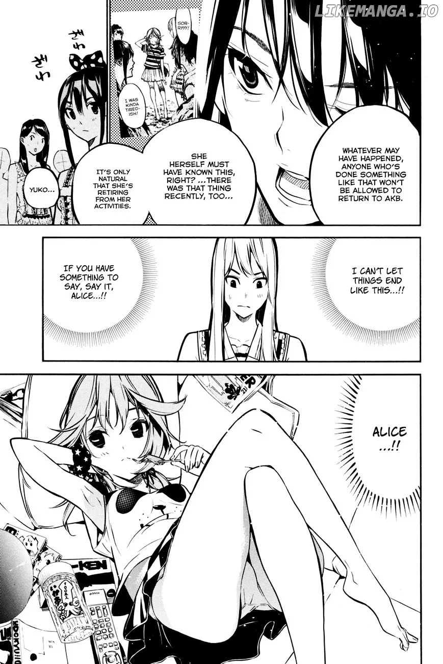 AKB49 - Renai Kinshi Jourei Chapter 195 page 9