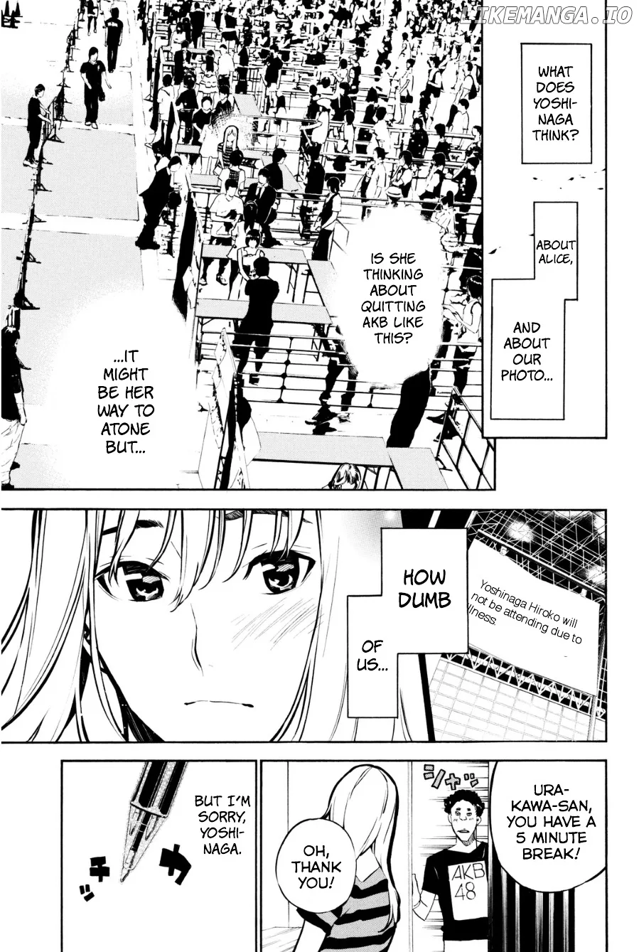 AKB49 - Renai Kinshi Jourei Chapter 198 page 4