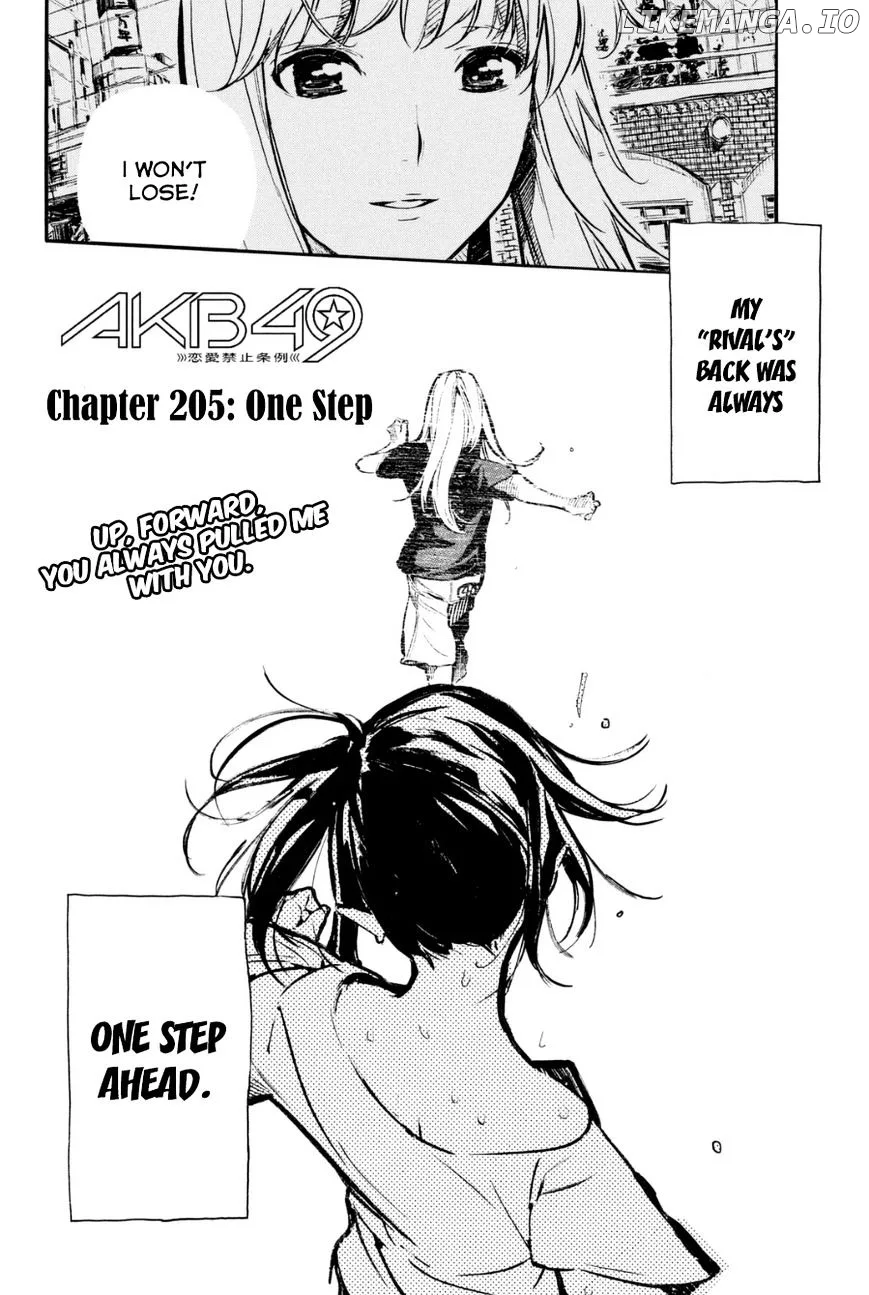 AKB49 - Renai Kinshi Jourei Chapter 205 page 3