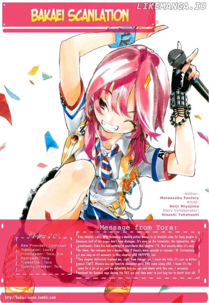 AKB49 - Renai Kinshi Jourei Chapter 210 page 1
