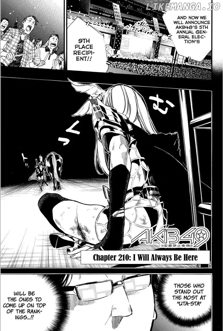 AKB49 - Renai Kinshi Jourei Chapter 210 page 2