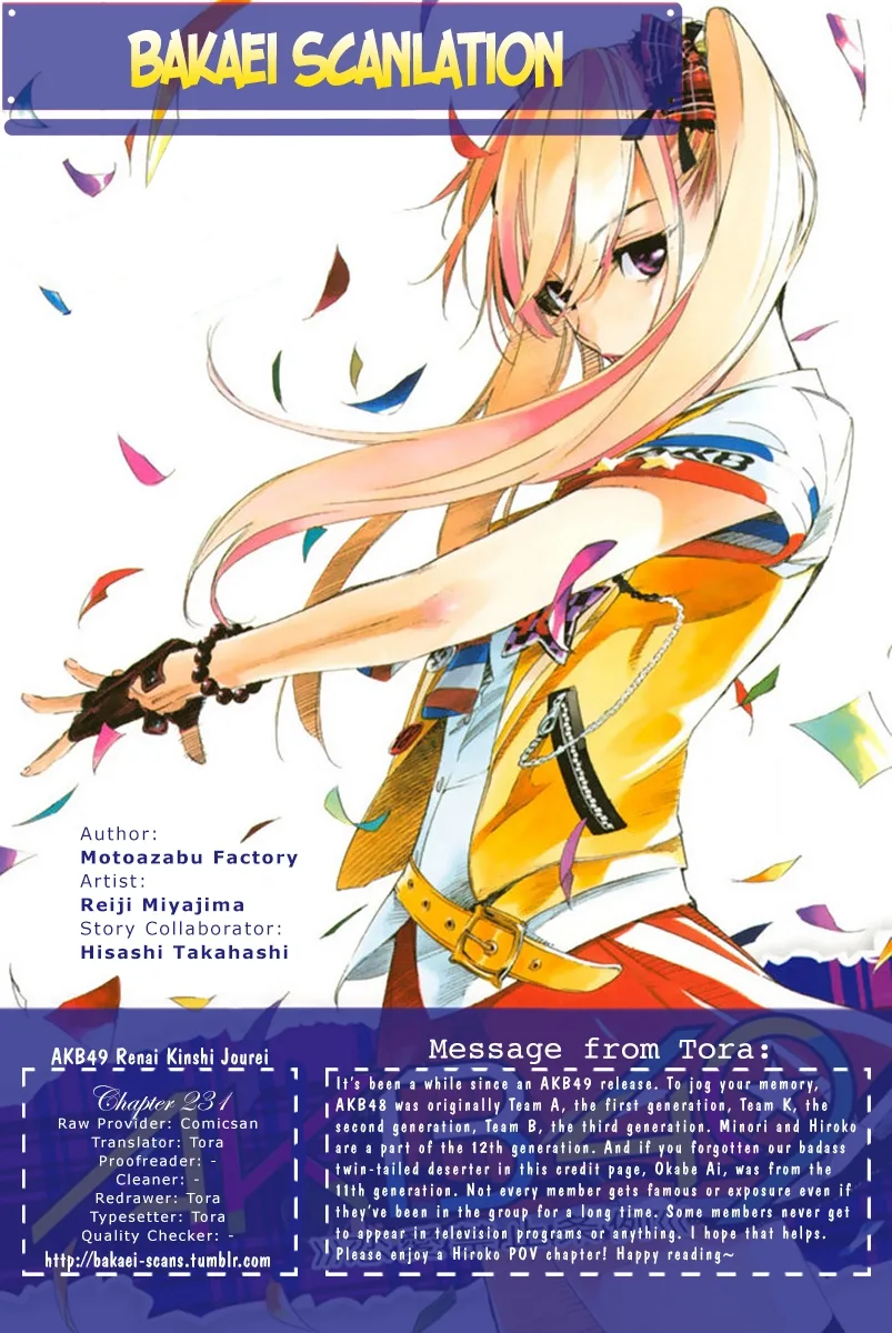 AKB49 - Renai Kinshi Jourei Chapter 231 page 21