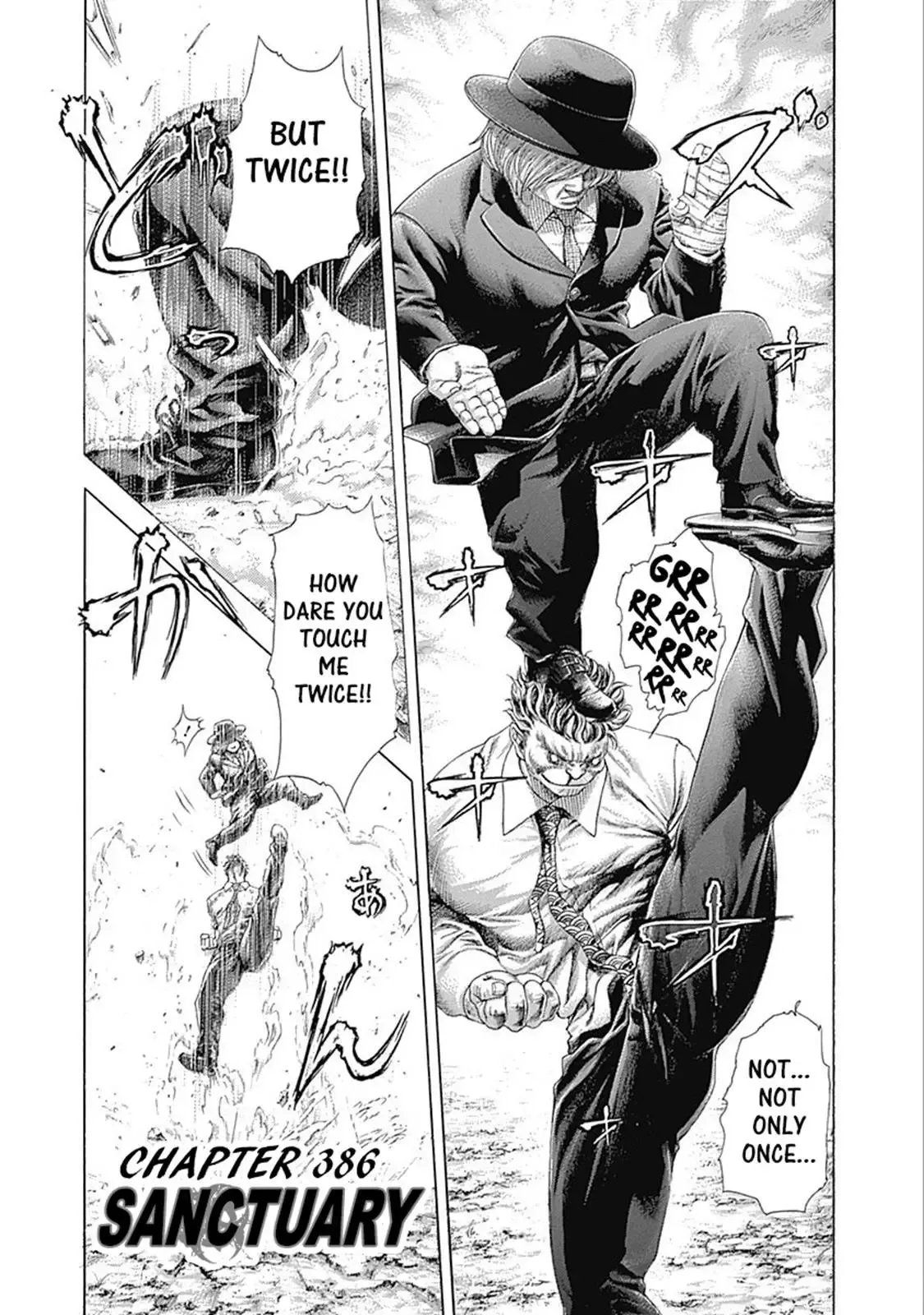 Usogui Chapter 386 page 1
