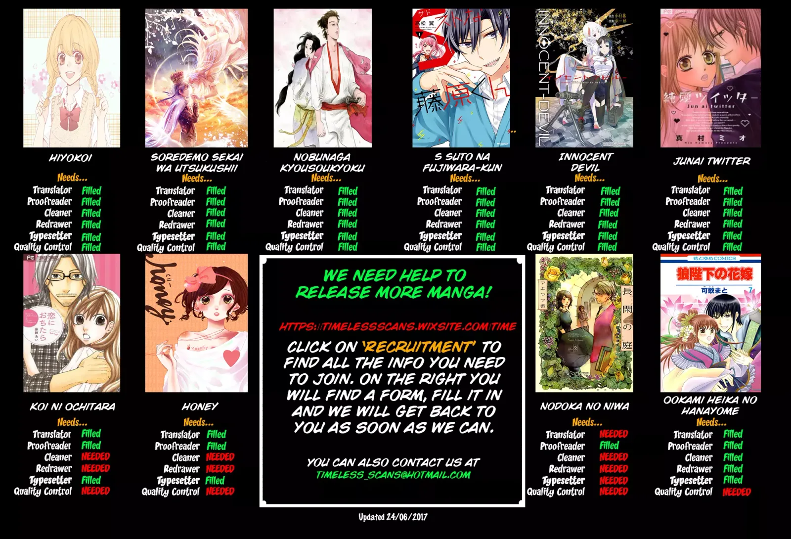Soredemo Sekai wa Utsukushii Chapter 73 page 1