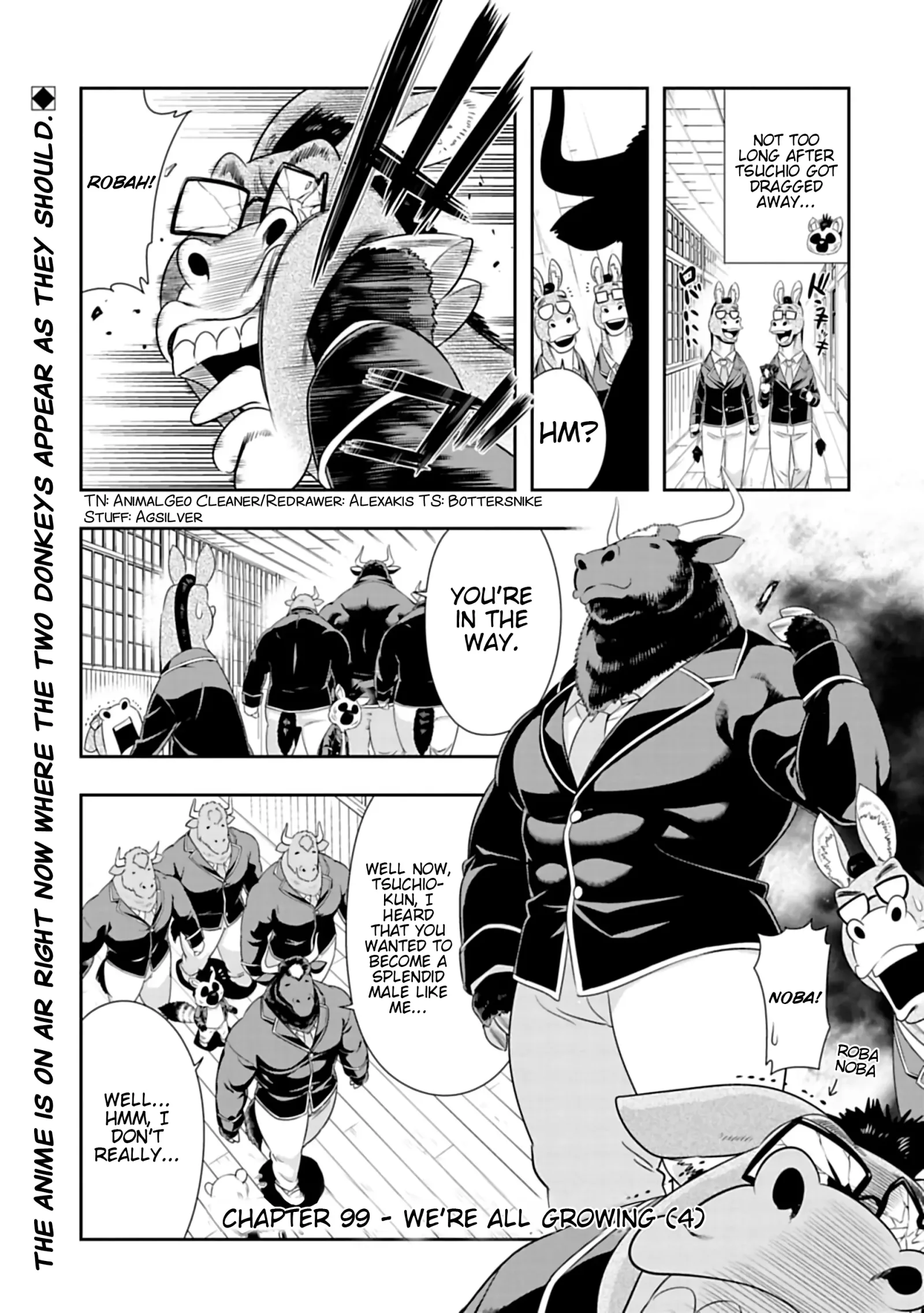 Murenase! Shiiton Gakuen Chapter 99 page 1
