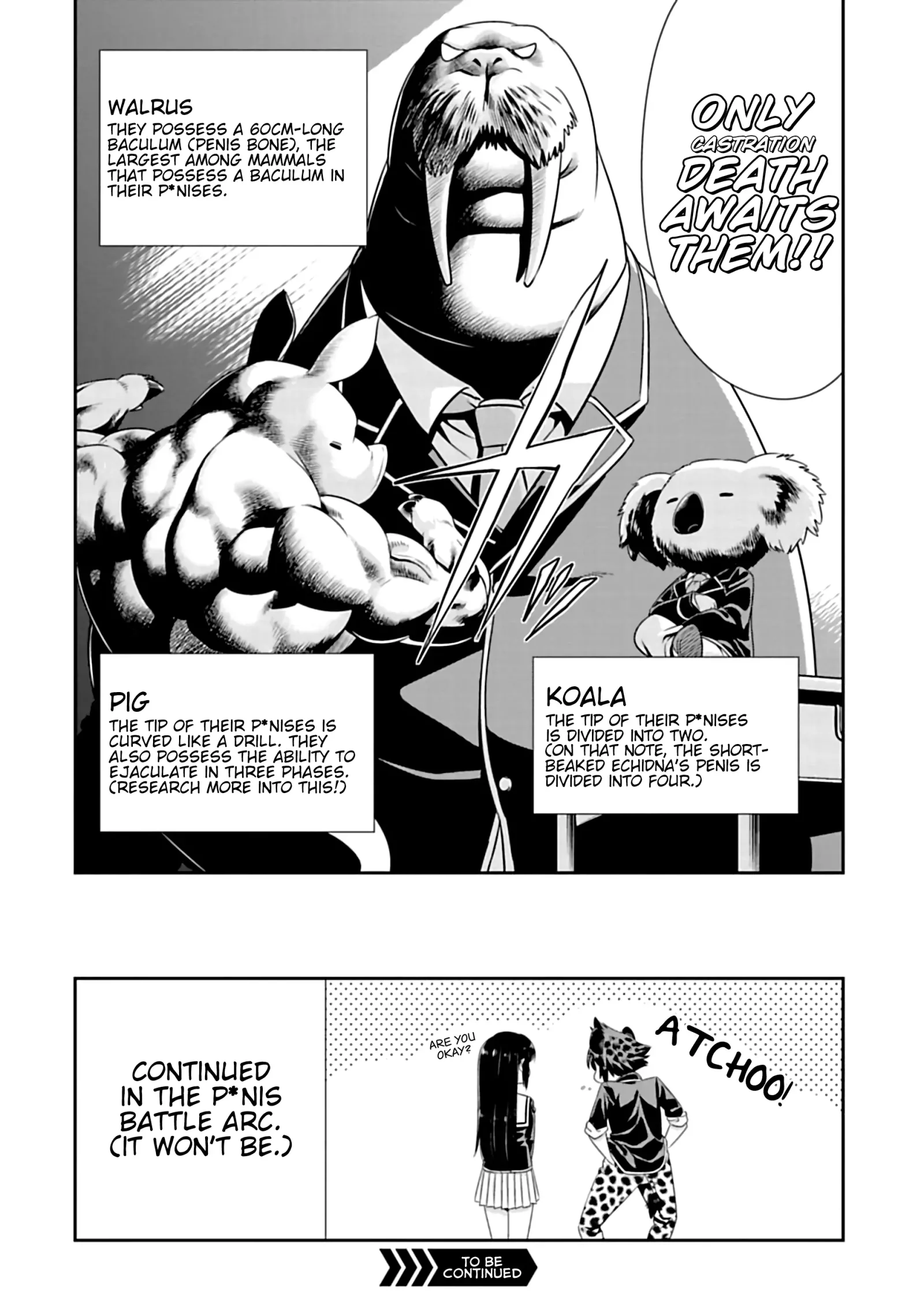 Murenase! Shiiton Gakuen Chapter 100.5 page 2