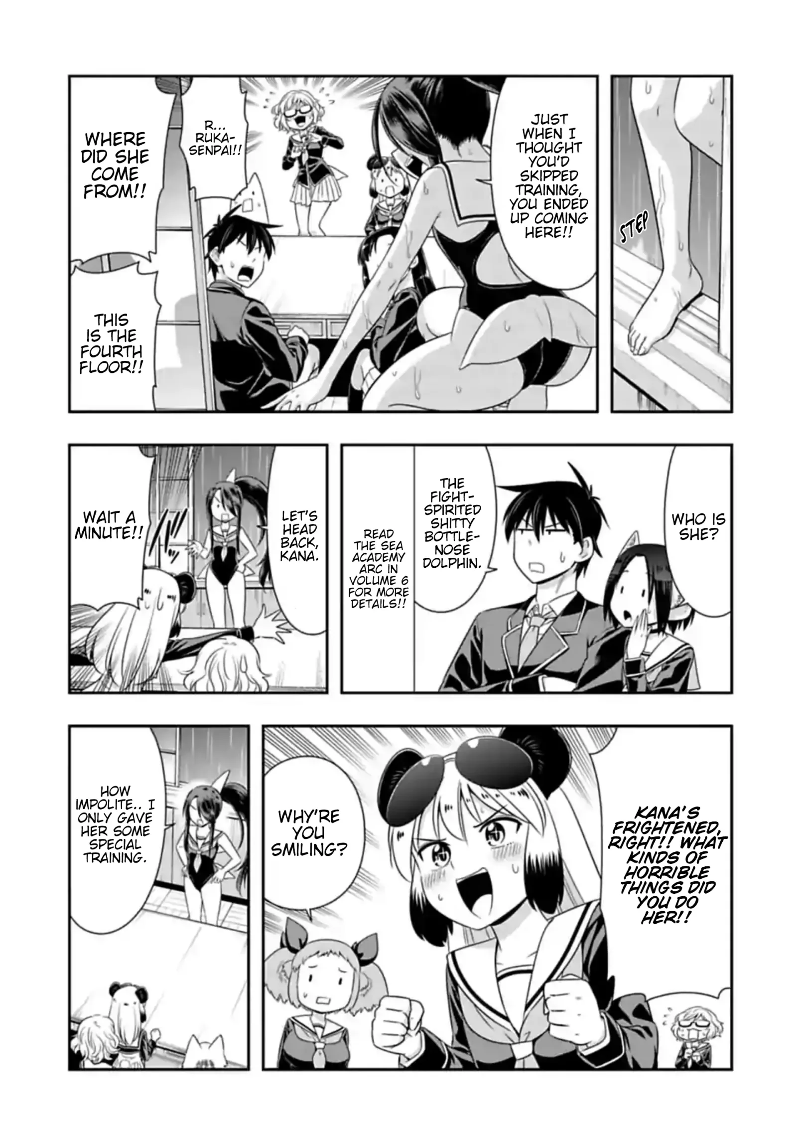 Murenase! Shiiton Gakuen Chapter 104 page 3