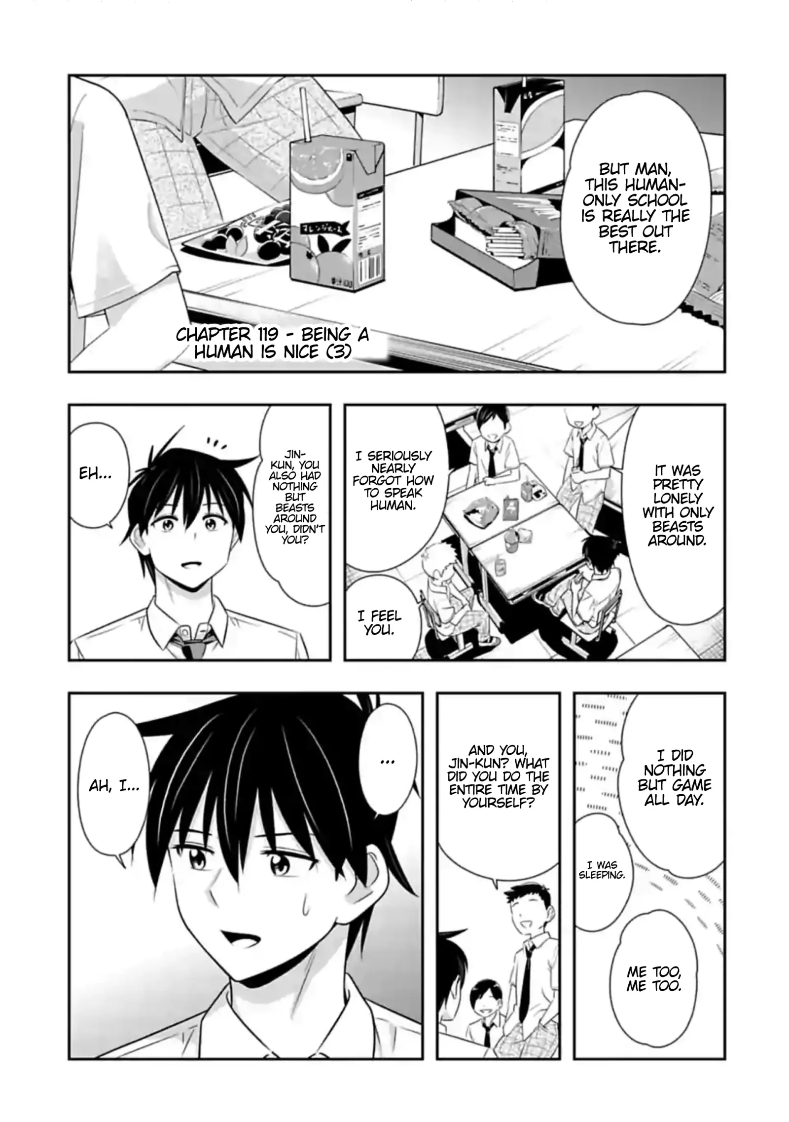 Murenase! Shiiton Gakuen Chapter 119 page 1