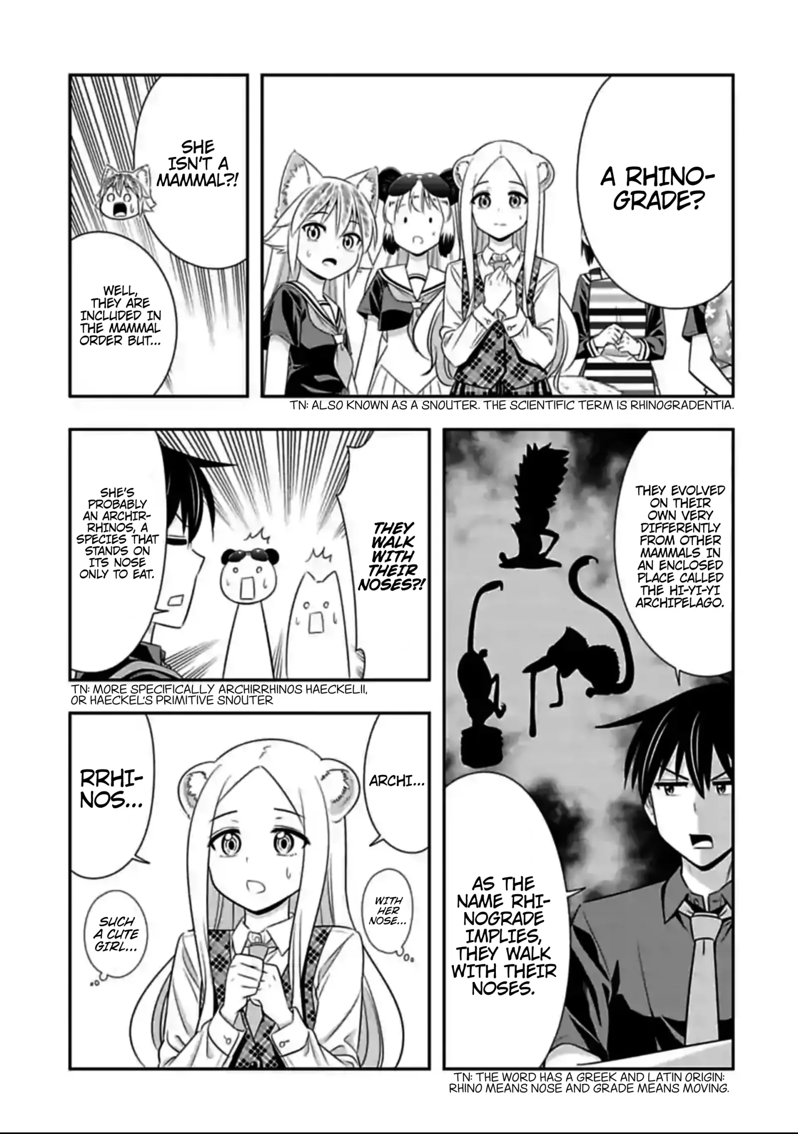 Murenase! Shiiton Gakuen Chapter 129 page 3