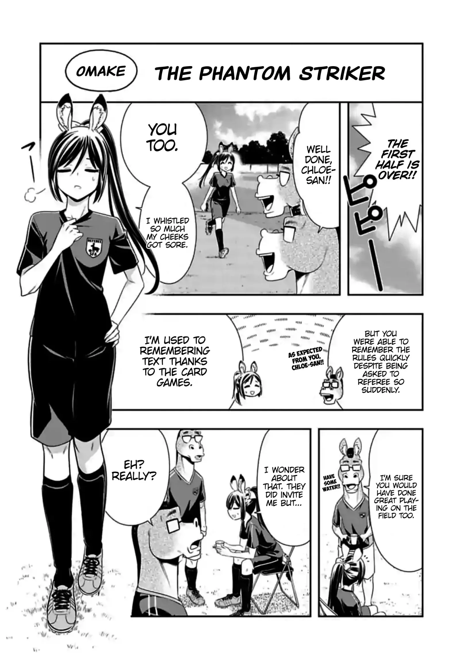 Murenase! Shiiton Gakuen Chapter 134.5 page 1