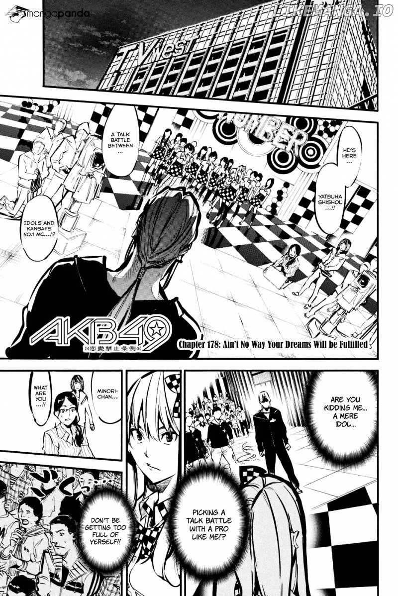 AKB49 - Renai Kinshi Jourei Chapter 178 page 6