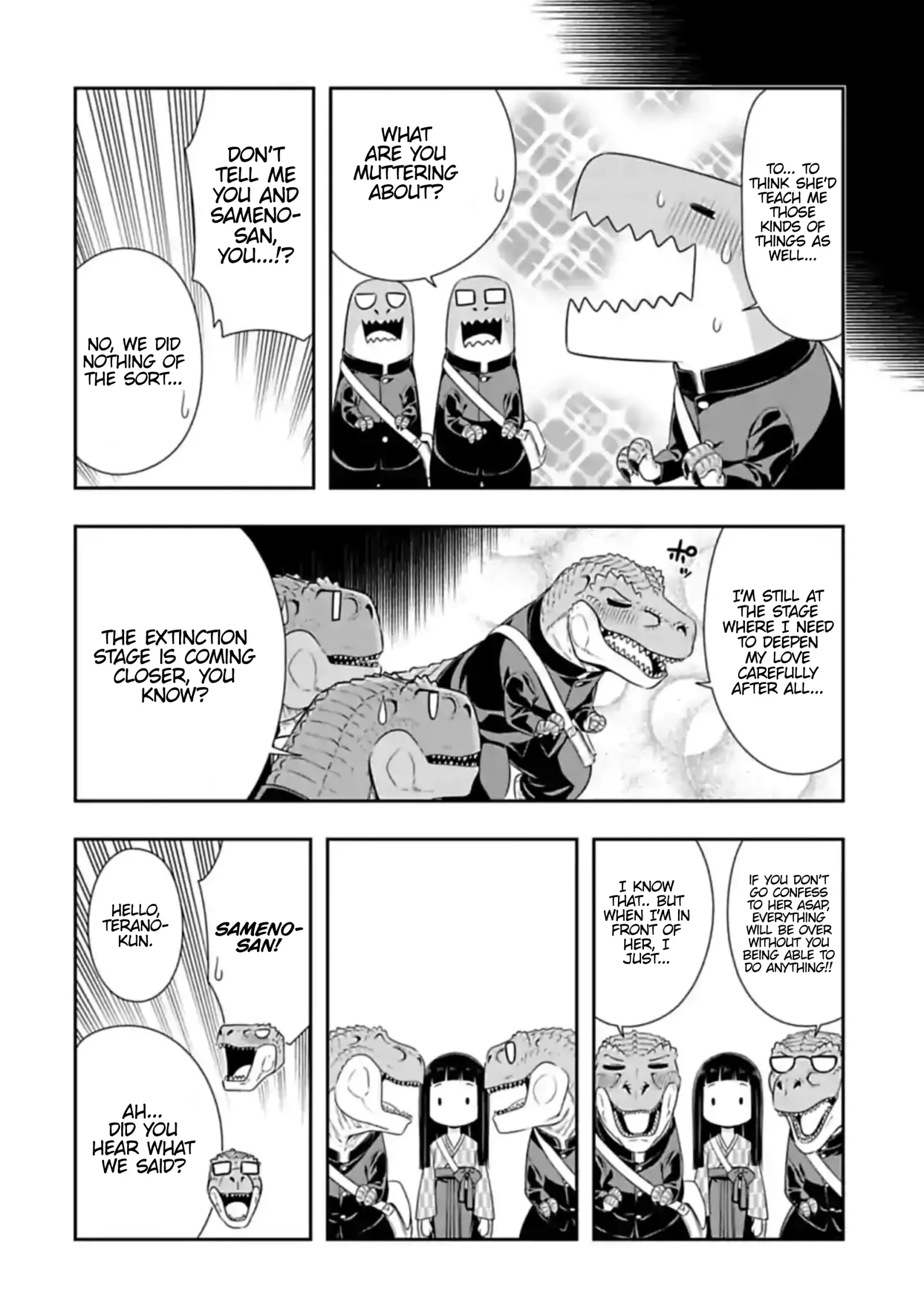 Murenase! Shiiton Gakuen Chapter 110 page 4
