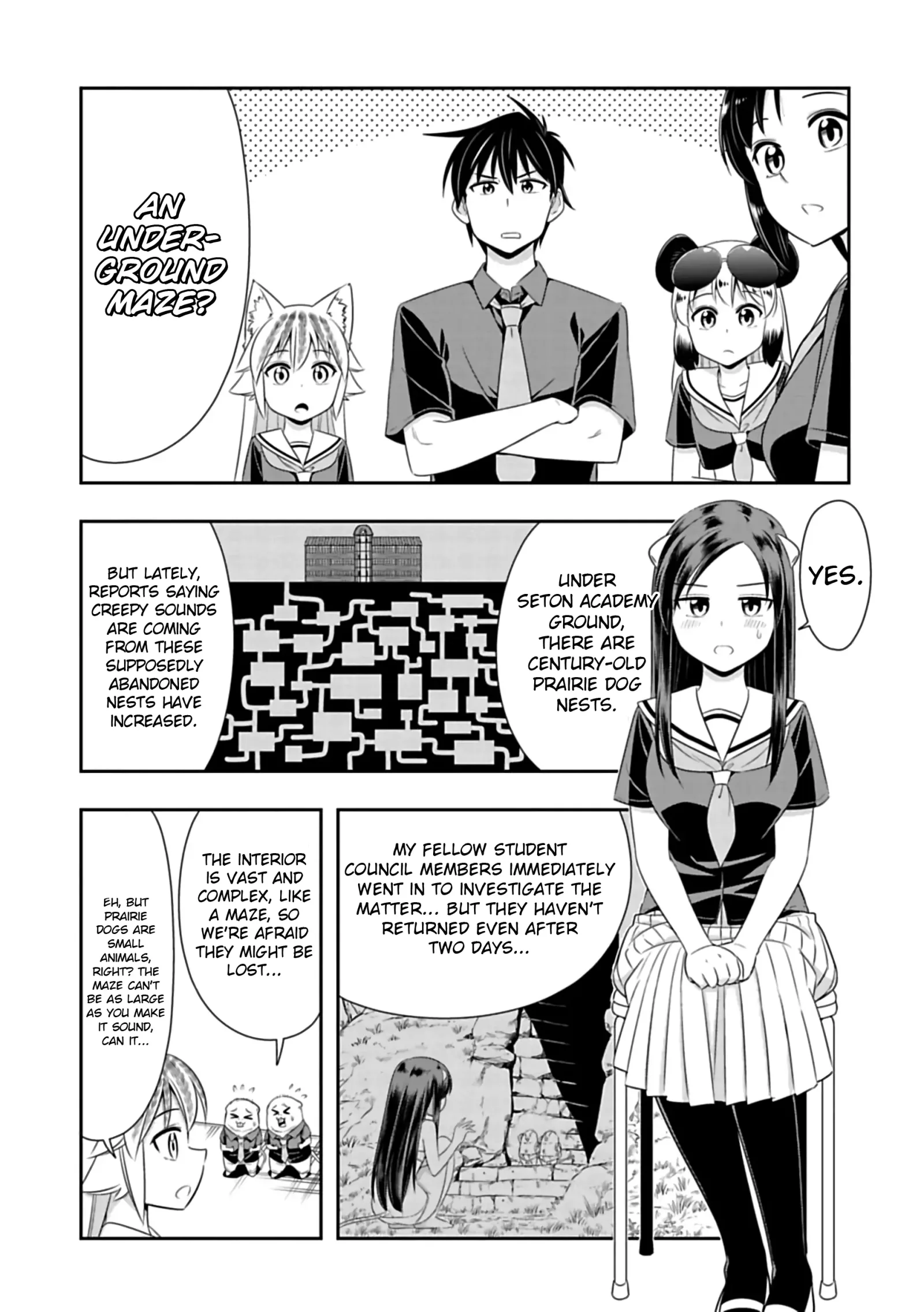 Murenase! Shiiton Gakuen Chapter 87 page 3