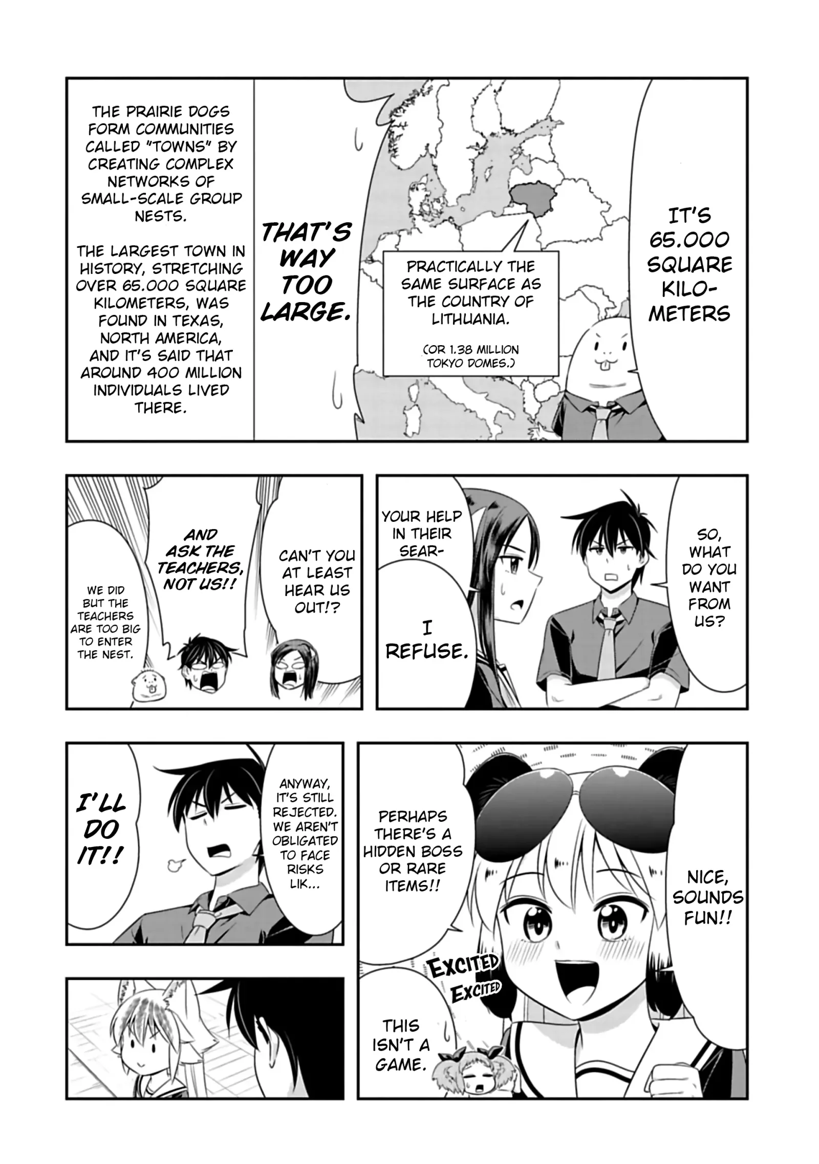 Murenase! Shiiton Gakuen Chapter 87 page 4