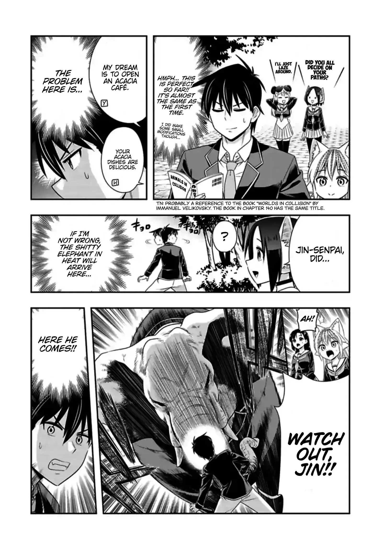 Murenase! Shiiton Gakuen Chapter 145 page 7