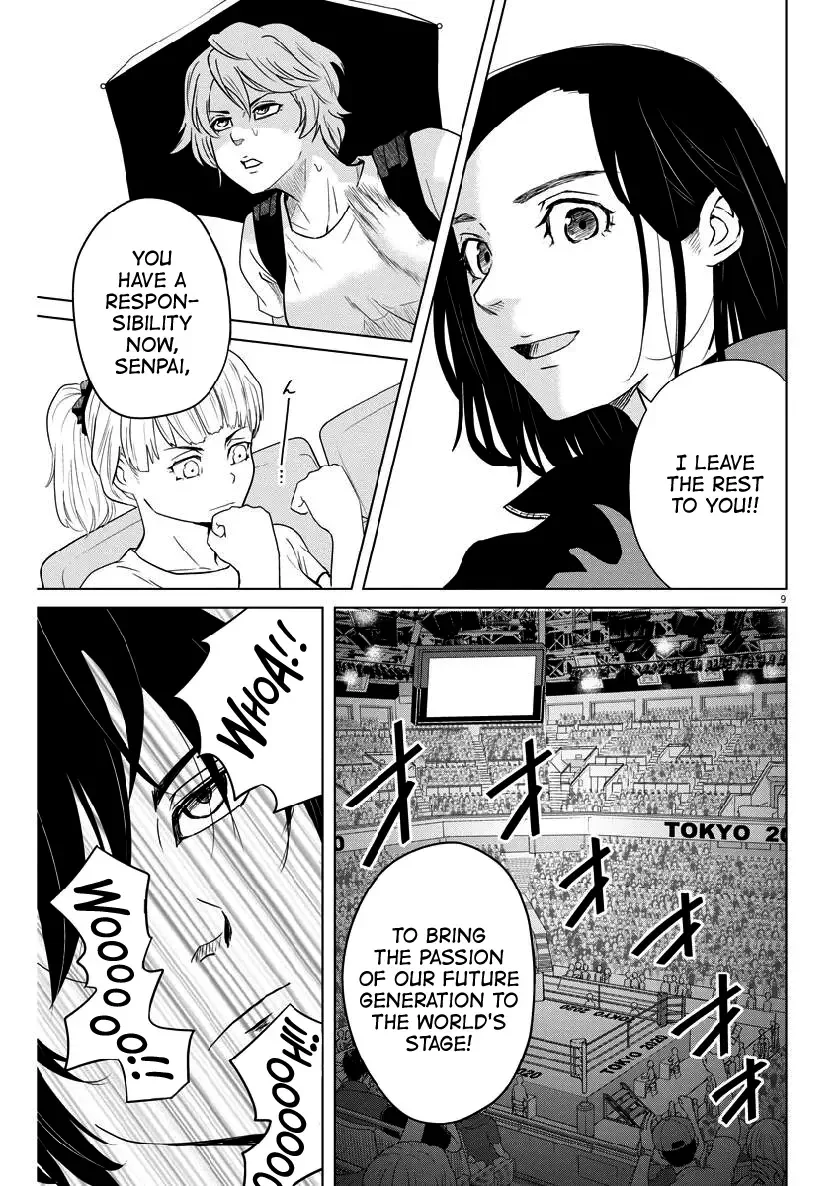 Saotome Senshu, Hitakakusu Chapter 124 page 9